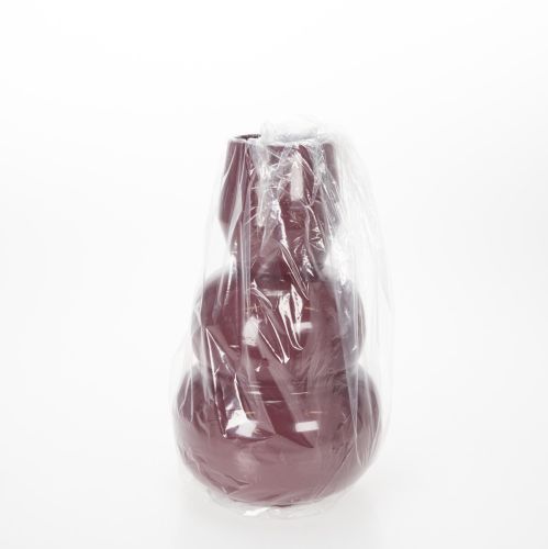 Artículo Jarrón de diseño moderno para decoración y mobiliario de habitaciones con estilo, 29 cm.