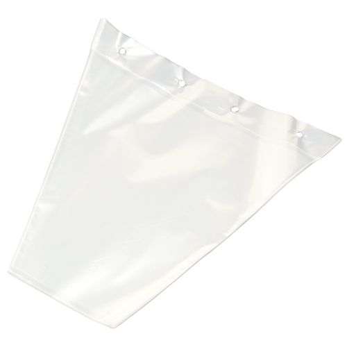 Floristik24 Embudo de embalaje Una bolsa de flores película W25cm H25cm 50 uds