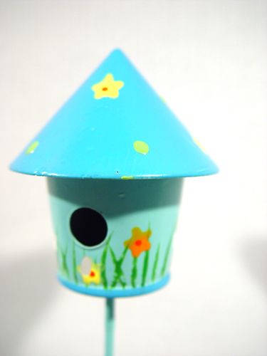 Floristik24 Casita para pájaros en la barra 4cm 10pcs