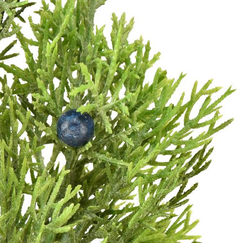 Artículo Enebro con bayas ramas artificiales verde azul L42cm 4ud