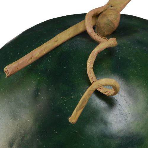 Artículo Sandía artificial fruta artificial verde Ø18cm H21cm