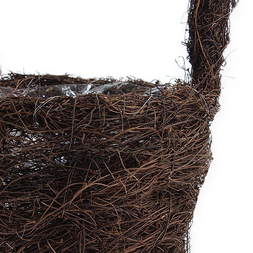 Floristik24 Cesta para colgar enredadera natural Ø17cm