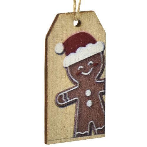 Artículo Etiquetas navideñas etiquetas de regalo Navidad 6cm 6uds