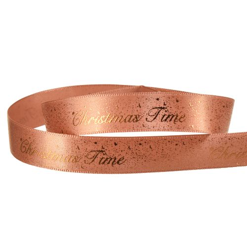 Artículo Cinta navideña Cinta navideña Rojo Marrón Dorado 15mm 20m