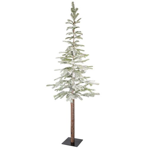 Floristik24 Árbol de Navidad estrecho decoración artificial de invierno 45x180cm