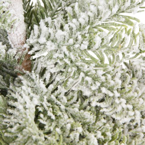 Floristik24 Árbol de Navidad estrecho decoración artificial de invierno 45x180cm