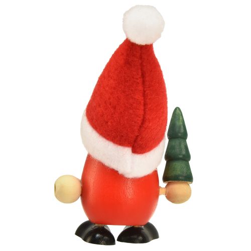 Artículo Enanos navideños enanos decorativos madera rojo verde Al. 10,5/12 cm 6 piezas