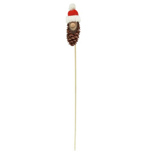Artículo Gnomo cono con sombrero gnomo tapón de flor 8cm 12 piezas