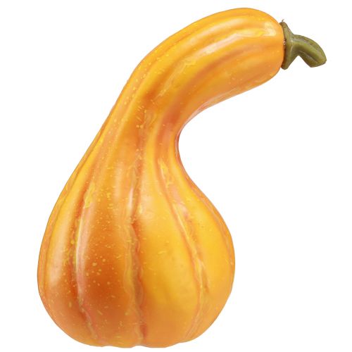 Calabaza decorativa decoración calabaza artificial naranja Ø13,5cm H25cm