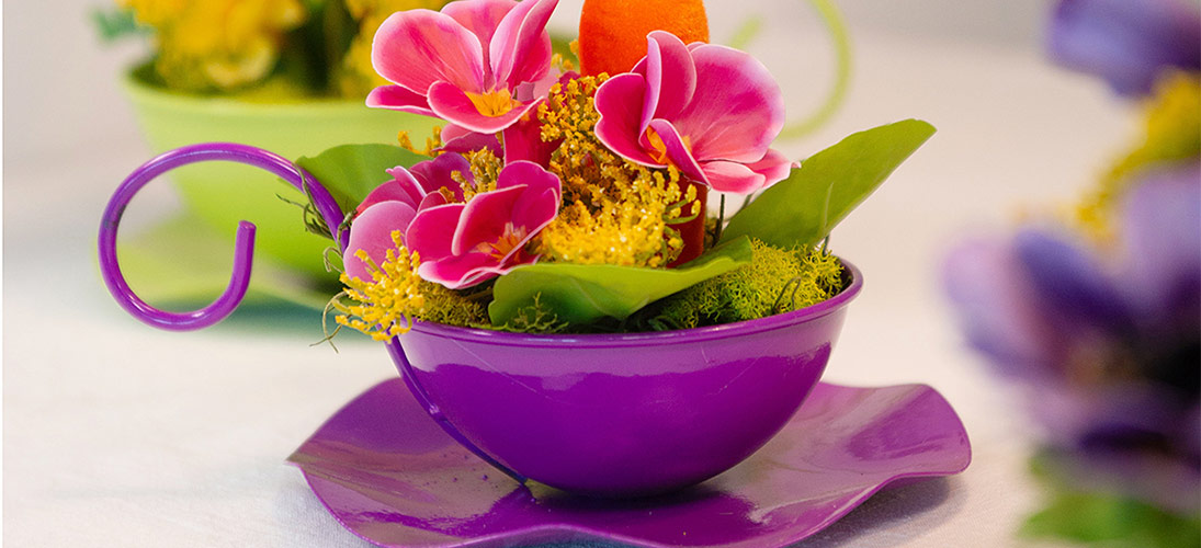Cubos y macetas para flores