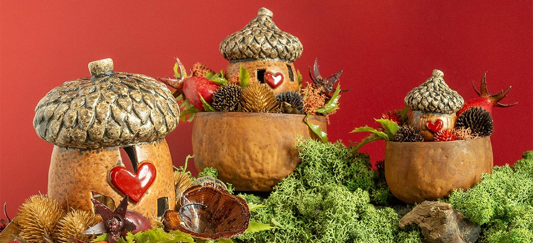 Artículos decorativos para el otoño