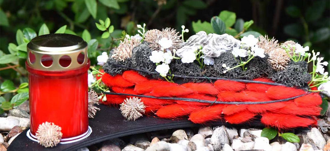 Velas cementerio y LED
