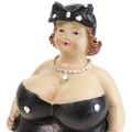 Floristik24 Figura decorativa mujer gordita figura de mujer decoración de baño H16cm set de 2