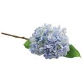 Floristik24 Hortensia artificial azul flor artificial azul Ø15,5cm 45cm