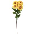 Floristik24 Girasoles Artificiales Flores Decorativas Amarillo 79cm 3uds