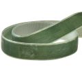 Floristik24 Cinta de terciopelo cinta decorativa verde cinta de regalo de terciopelo A20mm L10m