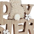 Floristik24 Decoración de Pascua “Happy Easter” decoración de Pascua de madera para estante 24cm