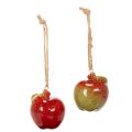 Manzana de cerámica decorativa