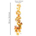 Guirnalda artificial de arce, decoración otoñal, 165 cm | Floristik24.es
