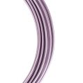 Floristik24 Alambre de aluminio 2mm violeta claro 3m