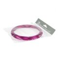 Floristik24 Alambre de aluminio 2mm 100g rosa