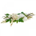 Floristik24 Adorno de peonía, decoración de mesa, rama de Paeonia blanca L60cm