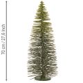 Árbol de Navidad artificial verde para decoración invernal, 70 cm | Floristik24.es