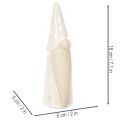 Figura decorativa de gnomo, cerámica ligera, estilo escandinavo, 18 cm, 3 piezas | Floristik24.es
