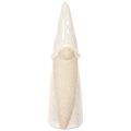 Figura decorativa de gnomo, cerámica ligera, estilo escandinavo, 18 cm, 3 piezas | Floristik24.es