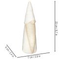 Figura decorativa de gnomo de pie, decoración navideña, cerámica, 22 cm. | Floristik24.es