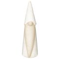 Figura decorativa de gnomo de pie, decoración navideña, cerámica, 22 cm. | Floristik24.es