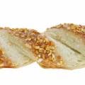 Palo de sésamo y palo de semilla de amapola maniquí de comida artificial surtido 25cm 2pcs