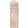 Cinta decorativa con estampado animal, diseño de leopardo, cinta de regalo, 25 mm de ancho, 20 m de largo | Floristik24.es