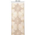 Cinta decorativa con estrellas, cinta de regalo con borde dimensionalmente estable, 40 mm de ancho, 20 m de largo. | Floristik24.es