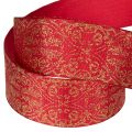 Cinta de regalo con estampado festivo para manualidades y decoración, 40 mm x 15 m | Floristik24.es