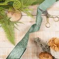Cinta de regalo con estampado clásico para lazos y decoración, 40 mm x 15 m | Floristik24.es