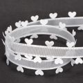 Cinta decorativa blanca con corazones para ideas creativas de manualidades, 20 mm x 15 m | Floristik24.es