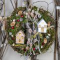 Floristik24 Adornos para árboles de Navidad, decoración de casas de madera H10cm 4 piezas