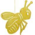 Floristik24 Figura de madera abeja, decoración primaveral, abeja para colgar, insecto decorativo 6pcs
