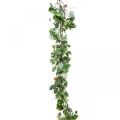 Floristik24 Guirnalda de hojas guirnalda decorativa planta artificial verde 180cm