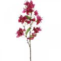 Floristik24 Bougainvillea flor artificial rosa Rama decorativa artificial H52cm