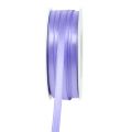 Floristik24 Cinta decorativa violeta claro 6mm 50m