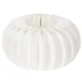 Floristik24 Anillo de papel de nido de abeja redondo grande con forma de calabaza para flores secas y decoración otoñal, 24 cm, 4 unidades.