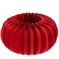 Floristik24 Decoración de papel con forma de calabaza redonda de panal, decoración moderna para mesa, 24 cm, 4 unidades.