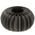 Decoración de mesa de papel con forma de panal de calabaza, plegable, redonda, 34 cm, 2 piezas | Floristik24.es
