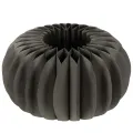 Floristik24 Decoración de mesa de papel con forma de panal de calabaza, plegable, redonda, 34 cm, 2 piezas