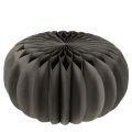 Decoración de mesa de papel con forma de panal de calabaza, plegable, redonda, 34 cm, 2 piezas | Floristik24.es