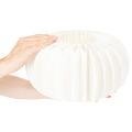 Bola decorativa de papel, decoración moderna para calabazas, papel alveolar, 34 cm, 2 unidades | Floristik24.es