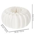 Bola decorativa de papel, decoración moderna para calabazas, papel alveolar, 34 cm, 2 unidades | Floristik24.es