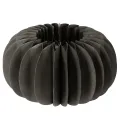 Floristik24 Anillo decorativo de papel con forma de calabaza y diseño de panal de abeja, 24 cm, 4 unidades